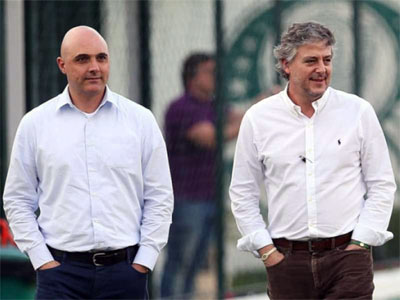 Paulo Nobre e Mauricio Galiotte