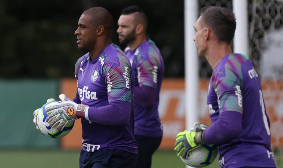 Jailson, Weverton e Fernando Prass