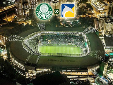 Pré-jogo Palmeiras x Delfín