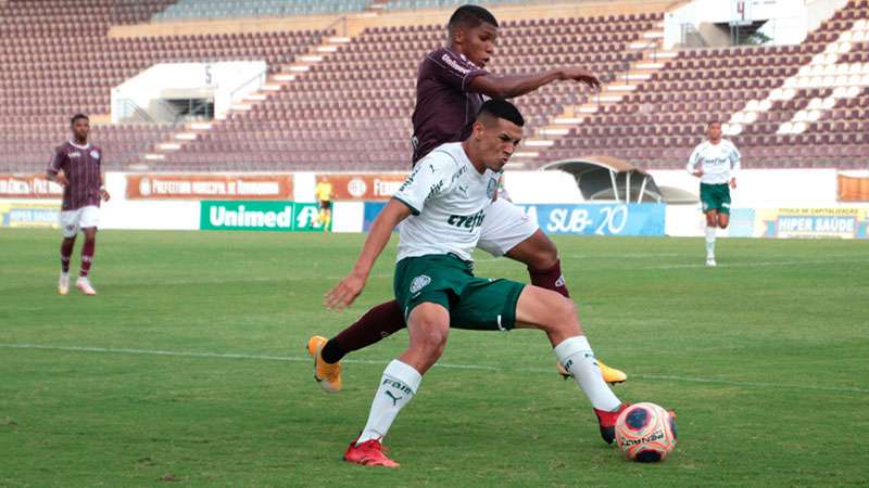 Sub-20 do Palmeiras fica no empate contra a Ferroviária, pela semifinal do Paulista.