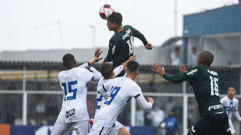 Palmeiras empata com o Água Santa e garante a primeira colocação do Grupo 28.
