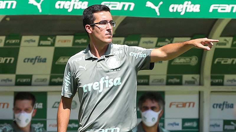 Paulo Victor durante a partida entre Palmeiras e Santos, válida pela final da Copa São Paulo de Futebol Júnior, no Allianz Parque, em São Paulo-SP.