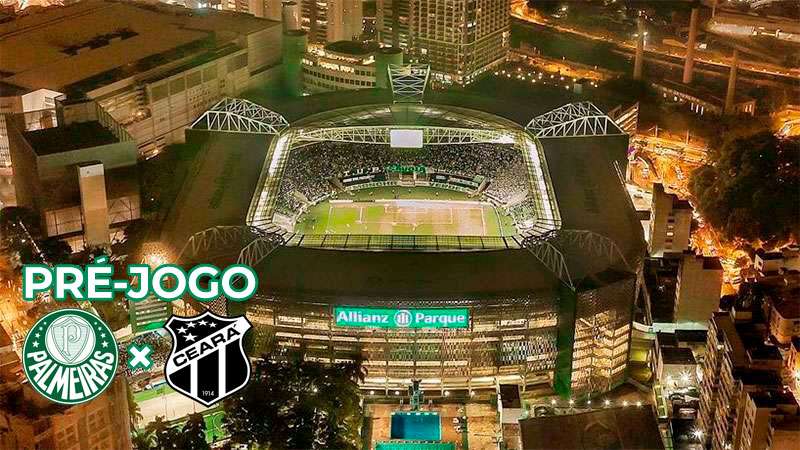 Pré-jogo Palmeiras x Ceará