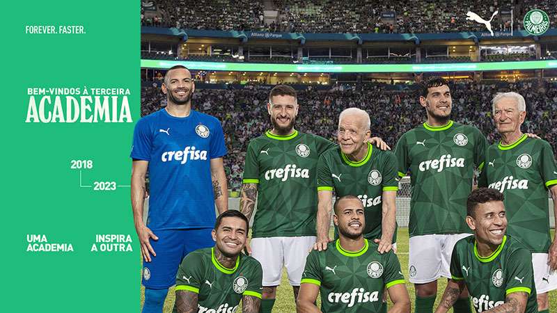 “Bem-vindos à Terceira Academia”: Palmeiras lança uniforme para 2023.