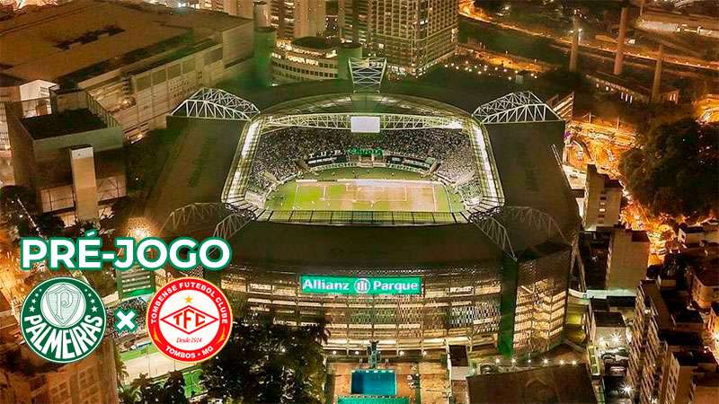 Pré-jogo Palmeiras x Tombense