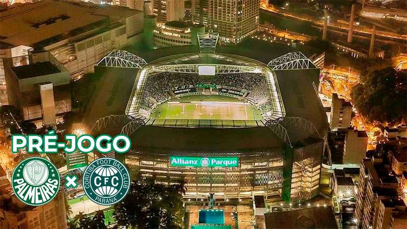 Pré-jogo Palmeiras x Coritiba