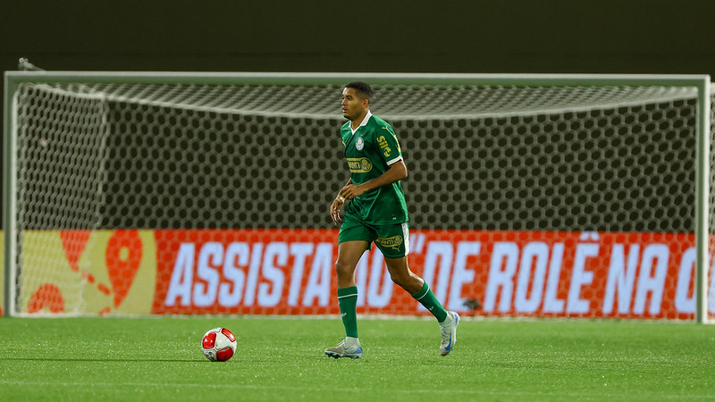 Partida entre Palmeiras e Referência, válida pela segunda fase da Copa São Paulo de Futebol Junior, na Arena Barueri, em Barueiri-SP.