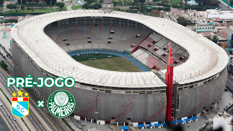 Pré-jogo Sporting Cristal x Palmeiras