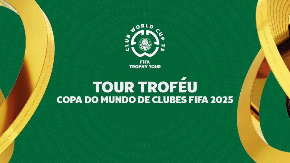 Palmeiras promove Tour do Troféu do Mundial a partir de sexta-feira