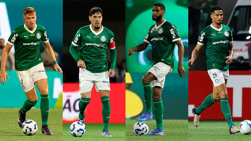zFuchs, Gómez, Micael e Murilo: zagueiros do elenco do palmeiras em 2025