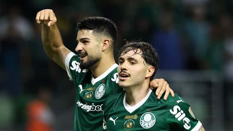 Flaco López e Mauricio estão entre os maiores destaques do Palmeiras no primeiro semestre de 2025