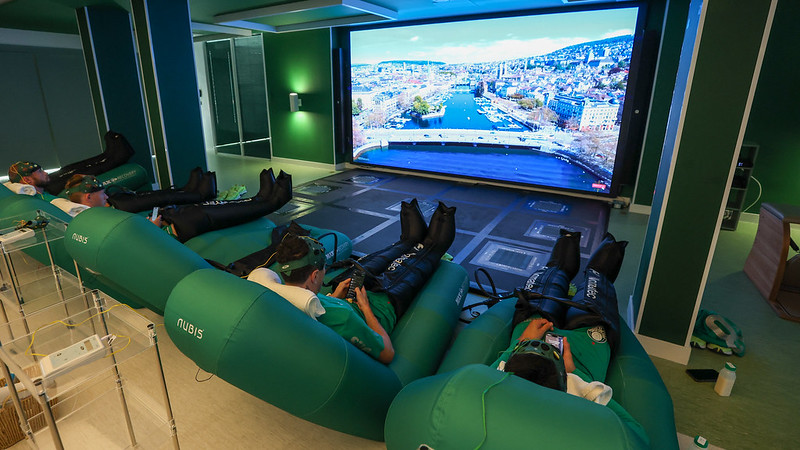 Centro de Recovery e Neurociência na Academia de Futebol